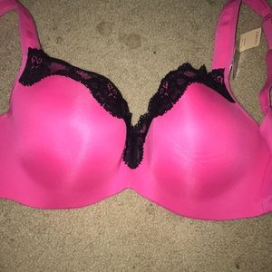 Lane Bryant Lace-Trim Balconette Bra